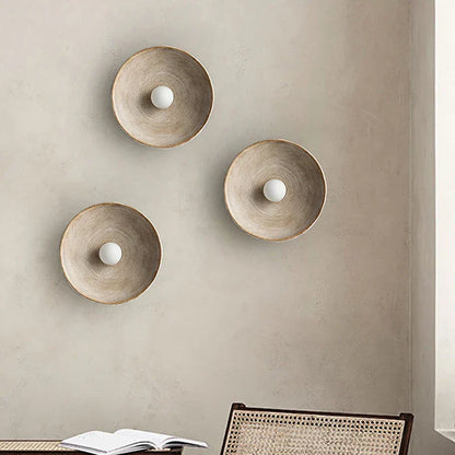 Japanese Vintage Ridge Wall Lamp – Elegant Zen-Inspired LED Wall Light for Living Room, Bedroom & Hallways