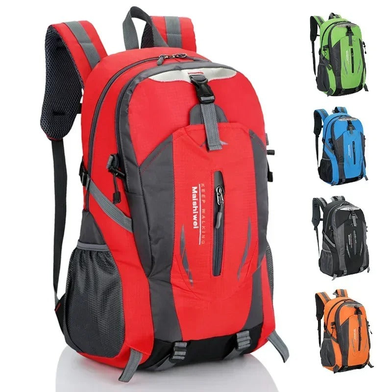 Clotilde – Waterproof Outdoor Travel Backpack with Multiple Compartments