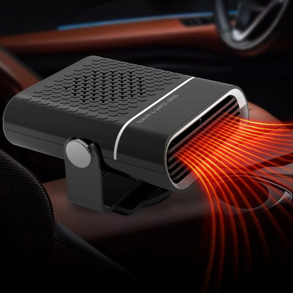 AirComfy 4-in-1 Car Fan – All-Season Heating & Cooling with 360° Rotation