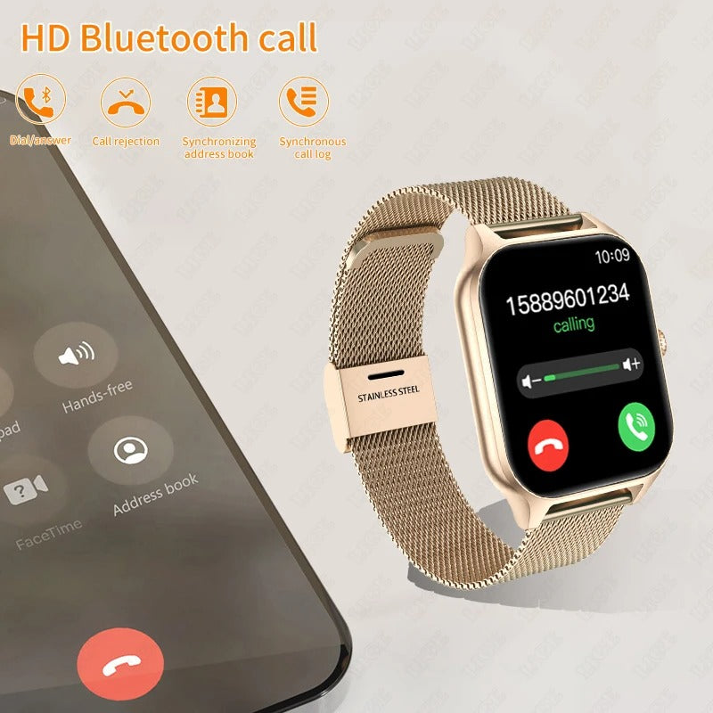 ChicTime – Elegant Women’s Smartwatch with Fitness & Health Features