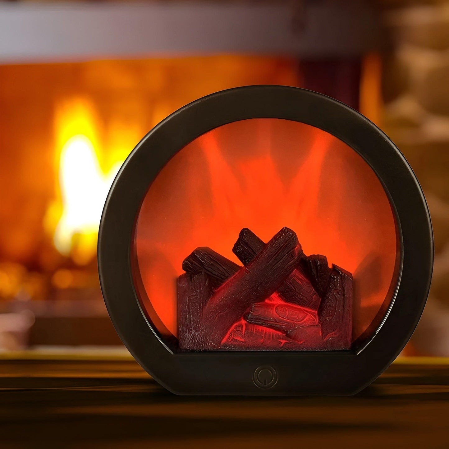 RadiantFlame LED Lantern – Realistic Flame Table Lamp for Cosy Ambient Lighting