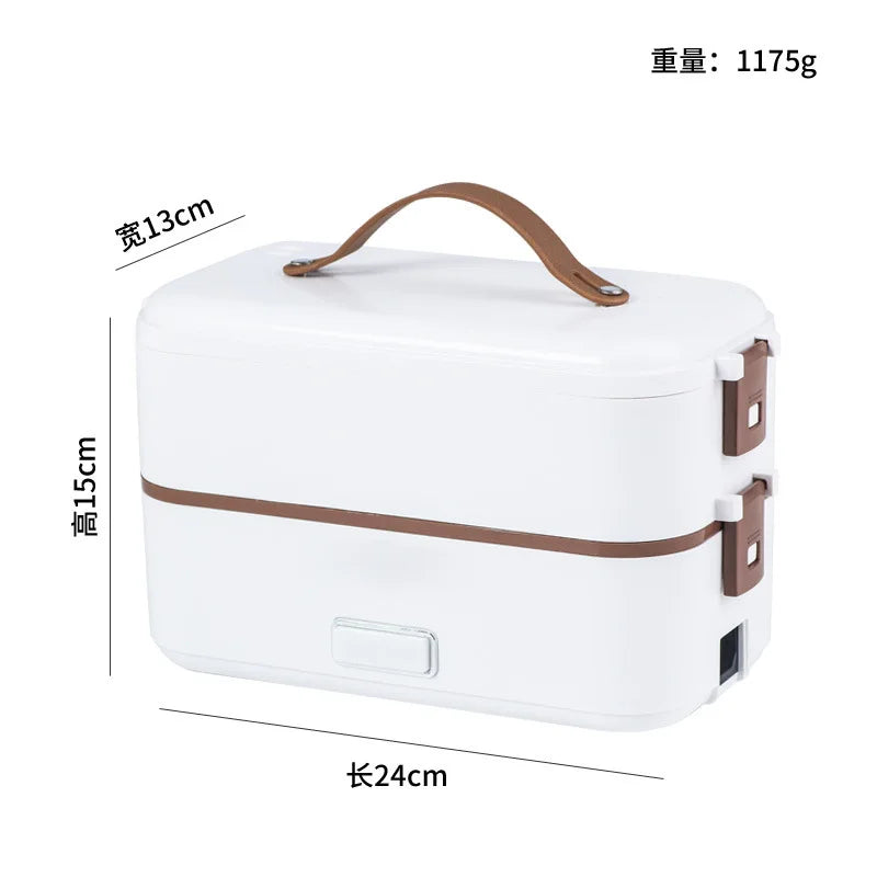 HeatBox Electric Lunchbox – Portable Food Warmer for Hot Meals On the Go