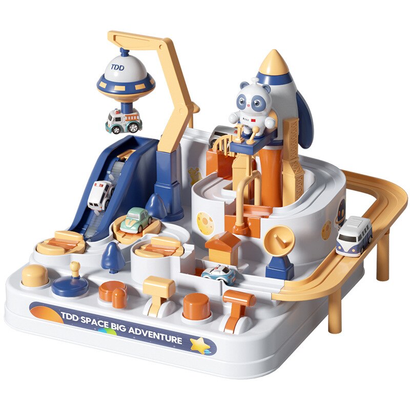 Startrack Montessori Race Track – Educational Car Playset