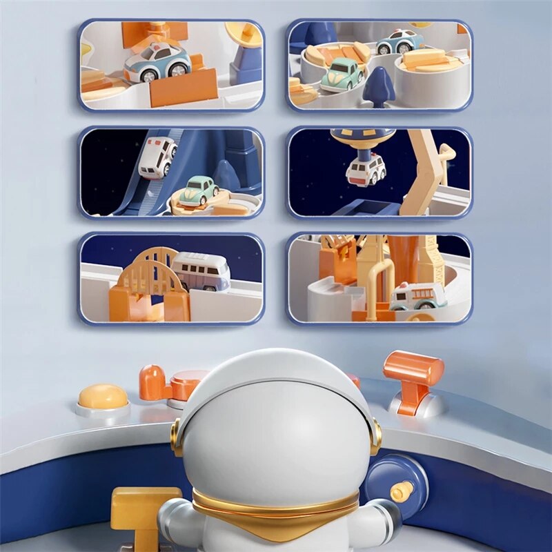 Startrack Montessori Race Track – Educational Car Playset