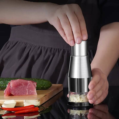 ChefChop Pro – Manual Stainless Steel Vegetable Chopper for Fast, Safe & Efficient Food Prep