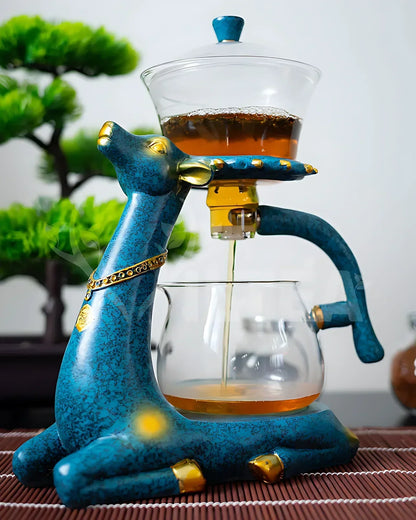 Ethereal Tea Set - Elegant Magnetic Ceramic Tea Set | Timeless Charm & Modern Innovation
