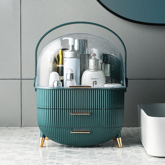 Elegant Makeup Organiser – Stylish Cosmetic Storage with Compartments