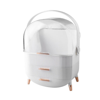 Elegant Makeup Organiser – Stylish Cosmetic Storage with Compartments