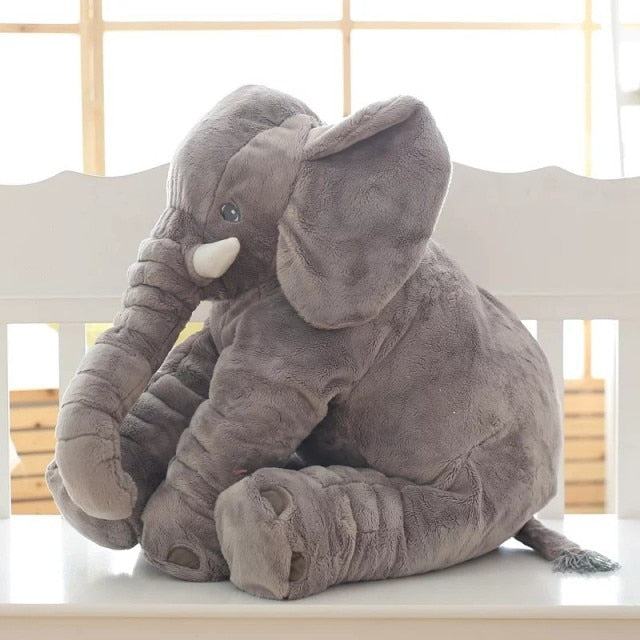 Plush Elephant Pillow – Ultra Soft & Comfortable Cuddle Cushion for Babies and Kids