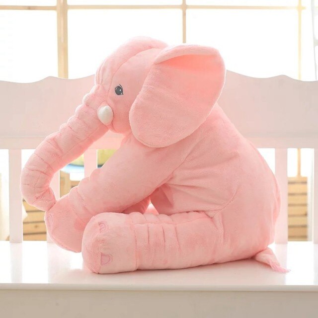 Plush Elephant Pillow – Ultra Soft & Comfortable Cuddle Cushion for Babies and Kids