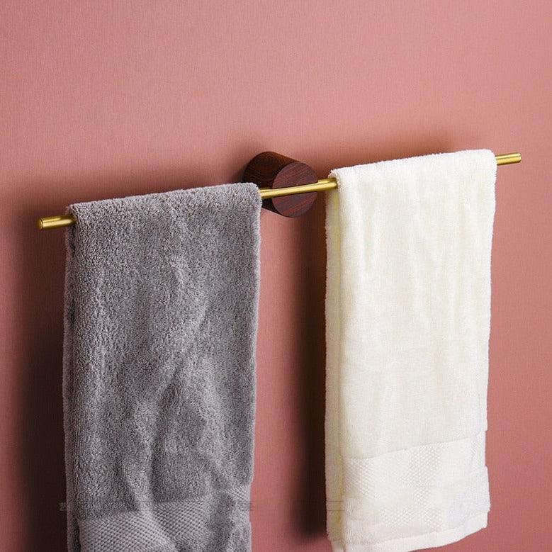 Modern Metal Towel Rack – Wall-Mounted, Rustproof & Space-Saving Bathroom Holder