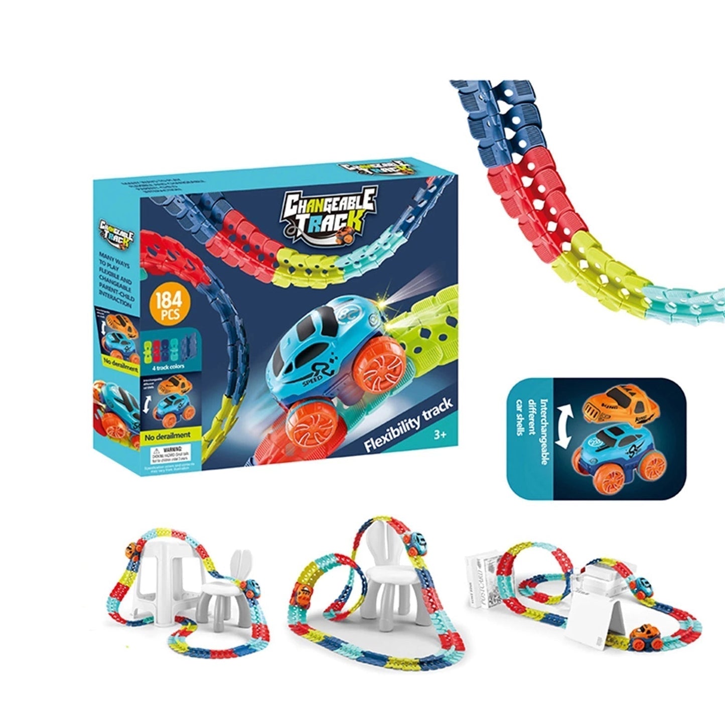 MagniTrack – Magnetic Car Track Toy for Kids | Educational & Creative Play Set