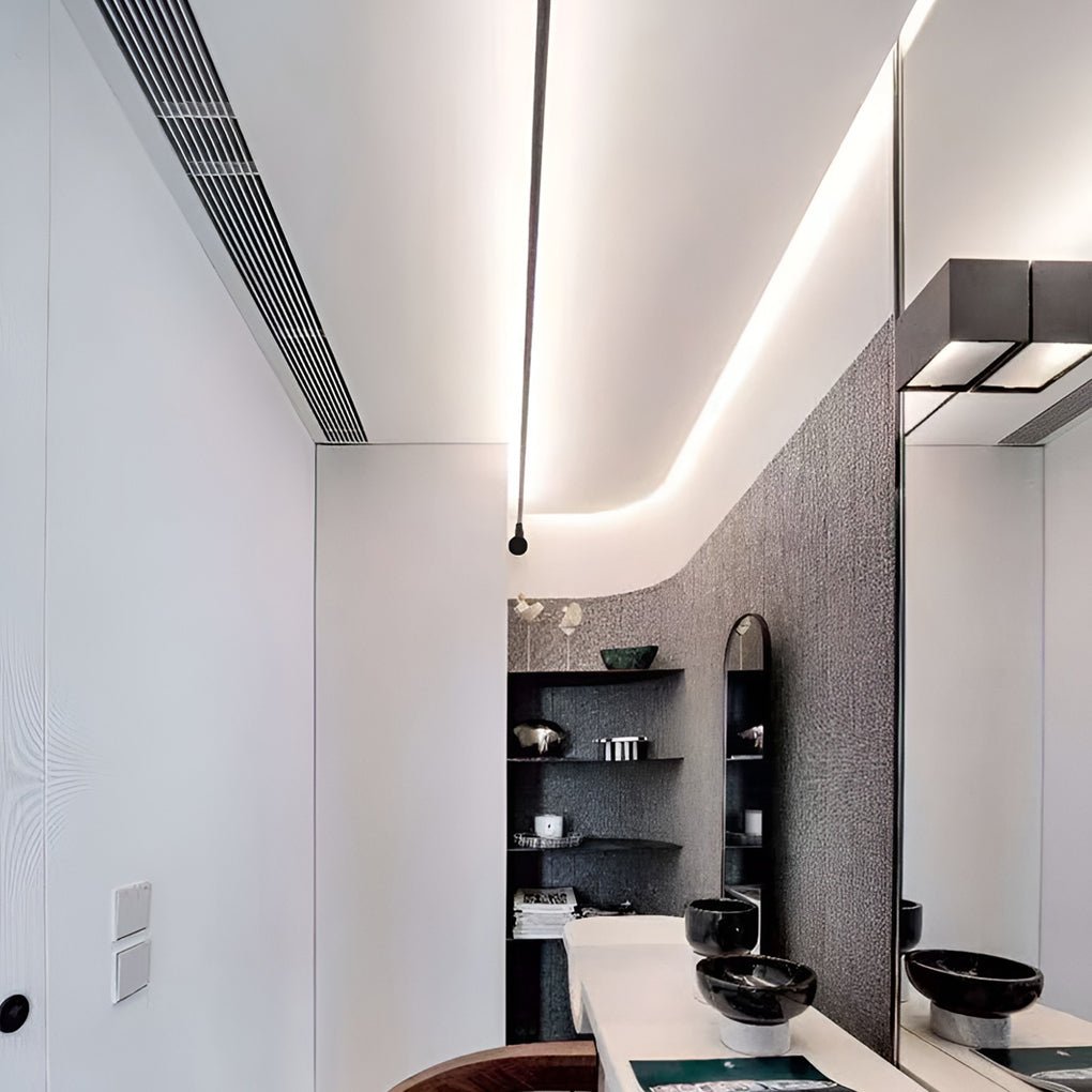 360° Rotatable LED Ceiling Light Bar – Adjustable Modern Lighting for Home & Office