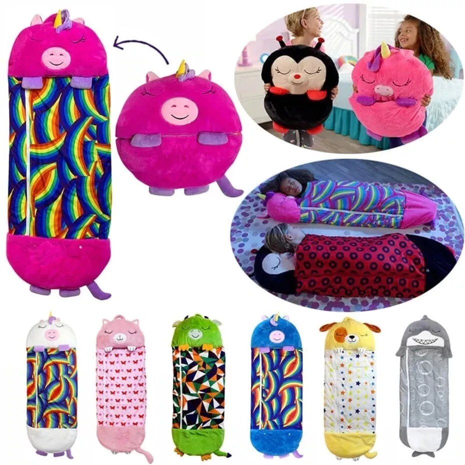 SnugglePals Kids Animal Sleeping Bag – Soft, Cosy & Fun Sleep Sack for Boys and Girls