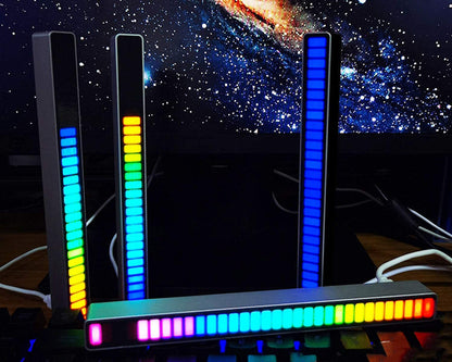 Smart Sound-Activated RGB Light Bar | Music Sync LED Ambient Lighting