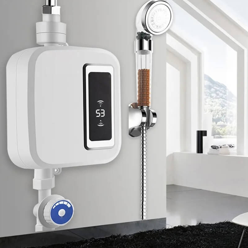 Instant Tankless Electric Water Heater | Unlimited Hot Water On Demand | Space-Saving & Energy Efficient