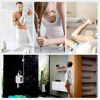 Instant Tankless Electric Water Heater | Unlimited Hot Water On Demand | Space-Saving & Energy Efficient
