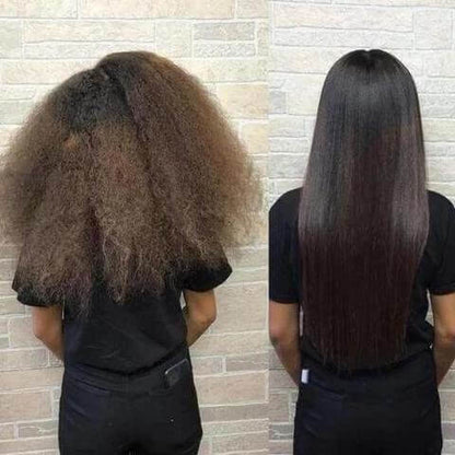 Ceramic Hair Straightening Brush – Fast, Safe & Frizz-Free Styling for All Hair Types