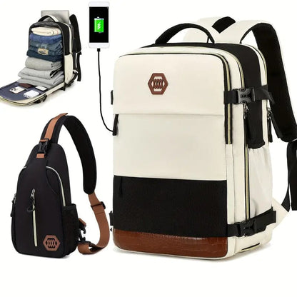 SkyReady Flight Approved Ryanair Backpack – Cabin Size 40x20x25 cm | Laptop Travel Bag Hand Luggage