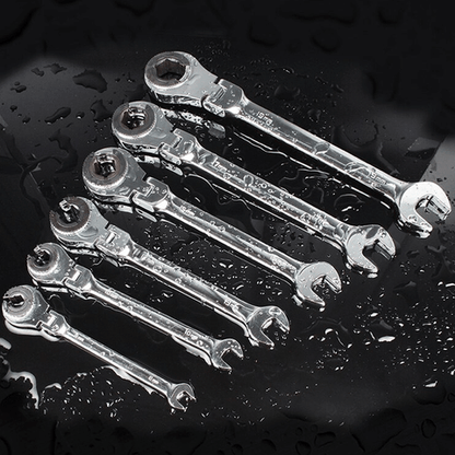 FlexRatchet – Adjustable Pipe Ratchet Wrench for Tight Spaces