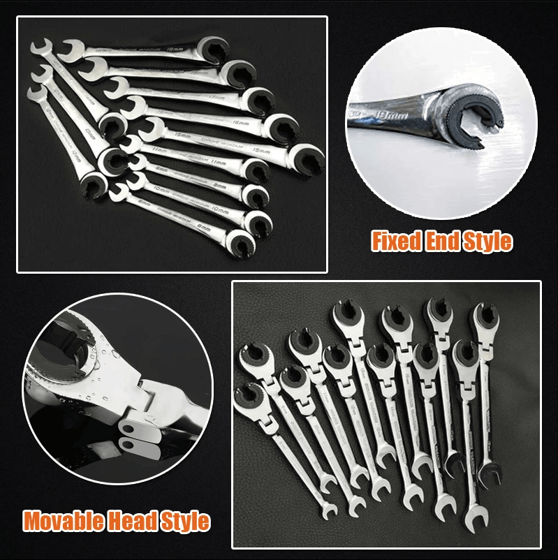 FlexRatchet – Adjustable Pipe Ratchet Wrench for Tight Spaces