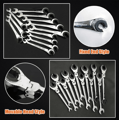 FlexRatchet – Adjustable Pipe Ratchet Wrench for Tight Spaces