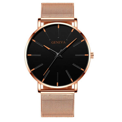 Men's Ultra-Thin Business Watch – Sleek, Minimalist & Timeless Style