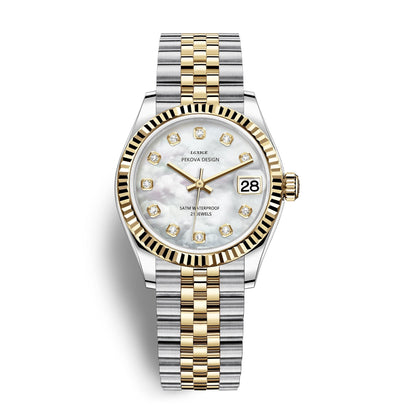 Classic Stainless Steel Wristwatch No. 296 – Timeless Elegance & Modern Precision