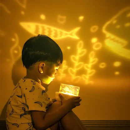 LumiDream Baby Night Light – Musical Star Projector & Sleep Soother