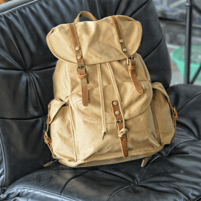 WessPack –  Military Canvas Backpack Rugged & Reliable Rucksack