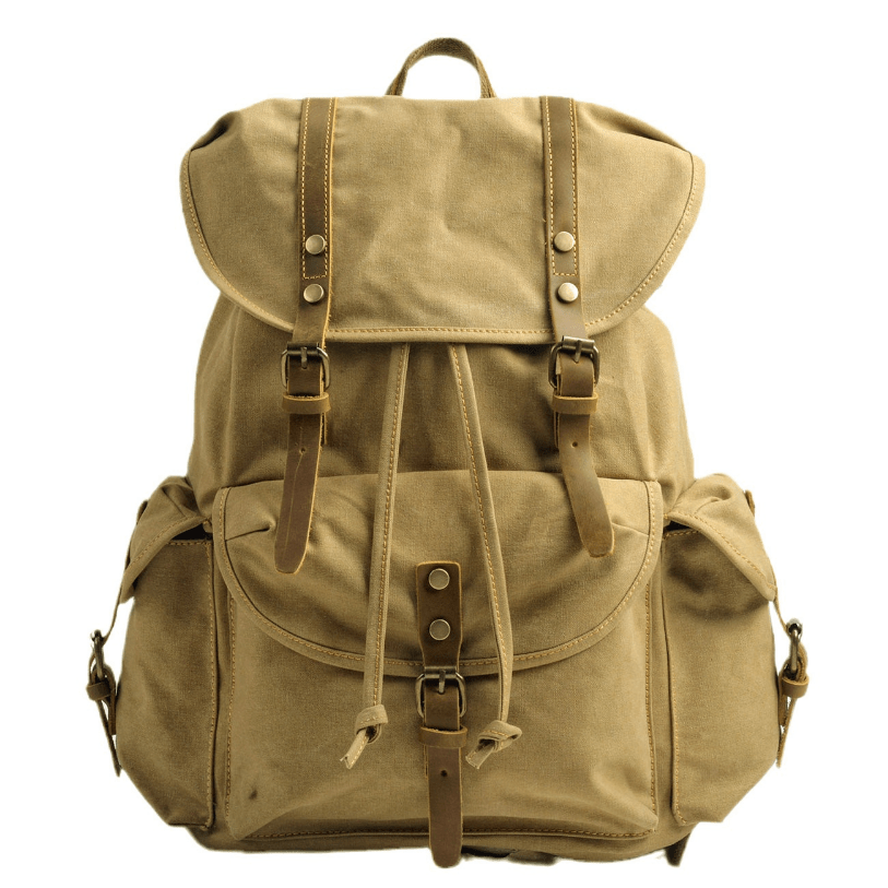 WessPack –  Military Canvas Backpack Rugged & Reliable Rucksack