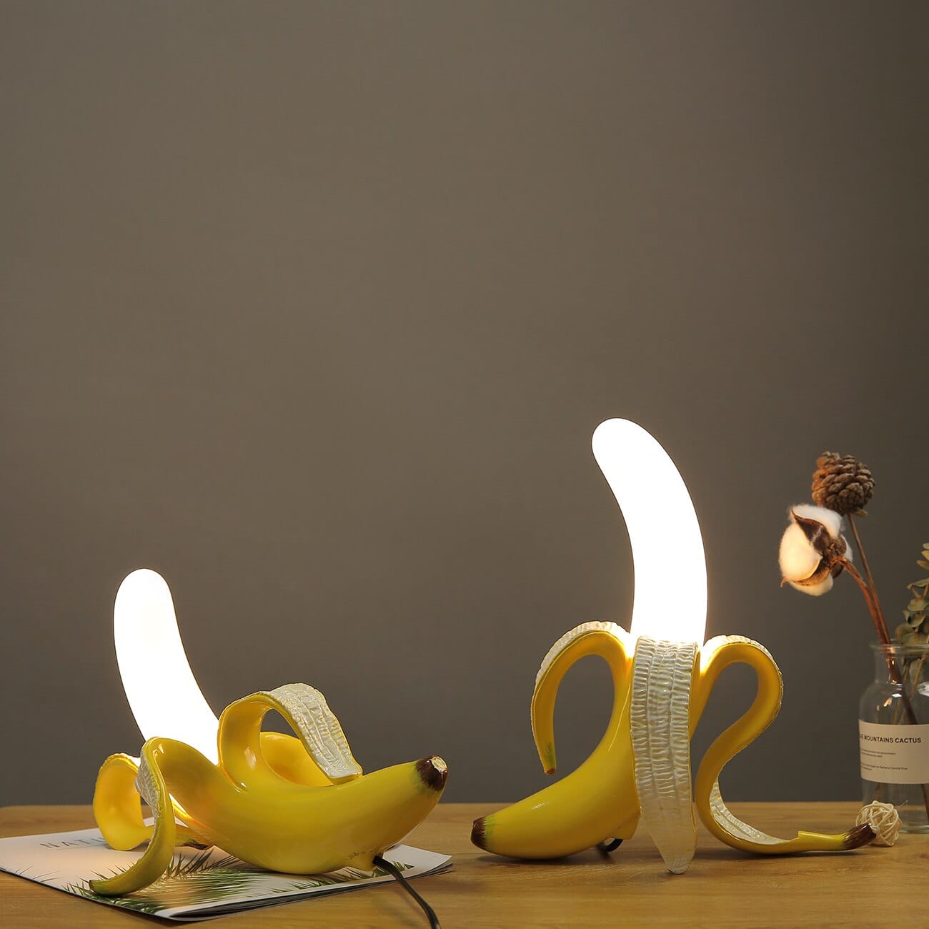 LuminousPeel | Quirky Banana Table Lamp – Playful LED Home Decor Accent