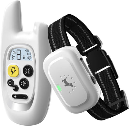 Dog Training Collar with Remote – Shock Lock, Sound & Vibration Modes, Waterproof, 1600ft Range
